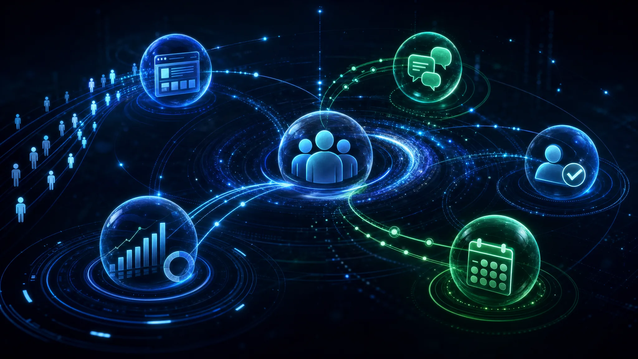 Connected conversion events flowing through Mission Control