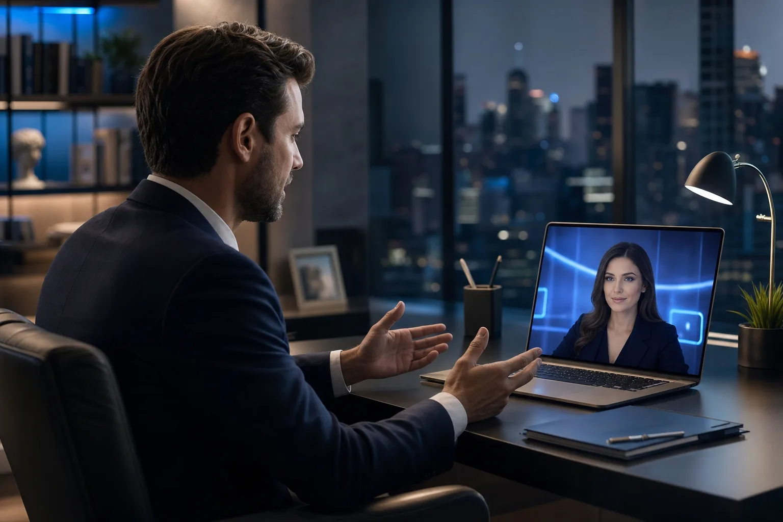 Law firms visual AI concierge use case