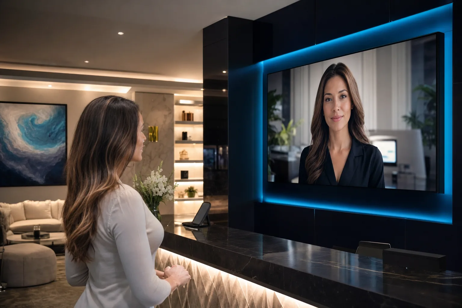 Med spas visual AI concierge use case